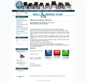 Kleine Seitenvorschau von rolliservice-shop.de