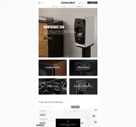 Kleine Seitenvorschau von dynaudio.de