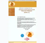 Kleine Seitenvorschau von dzrr.dogcloud.de