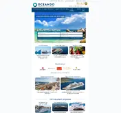 Kleine Seitenvorschau von oceando.de