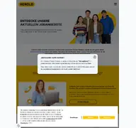 Kleine Seitenvorschau von jobs.herold.at