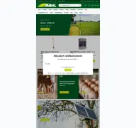 Kleine Seitenvorschau von wahl-agrar.ch