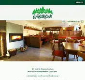 Kleine Seitenvorschau von waldblick-geyer.de