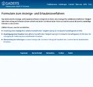Kleine Seitenvorschau von eaev.gadsys.de