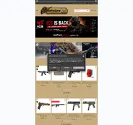 Kleine Seitenvorschau von softairstore.de