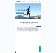 Kleine Seitenvorschau von ocm-muenchen.de