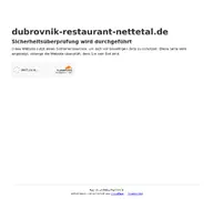 Kleine Seitenvorschau von dubrovnik-restaurant-nettetal.de