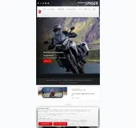 Kleine Seitenvorschau von ducati.motorrad-unger.de