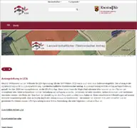 Kleine Seitenvorschau von eantrag.rlp.de