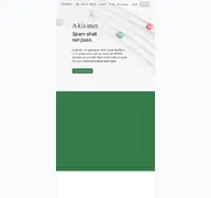 Kleine Seitenvorschau von akismet.com