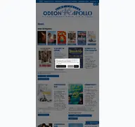 Kleine Seitenvorschau von odeon-apollo-kino.de