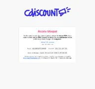 Kleine Seitenvorschau von cdiscount.com