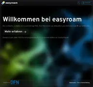Kleine Seitenvorschau von easyroam.de
