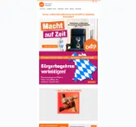 Kleine Seitenvorschau von oedp-schwandorf.de