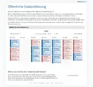 Kleine Seitenvorschau von oeffentlichestadionfuehrung.hsv.de