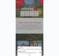 Kleine Seitenvorschau von oehringen.de