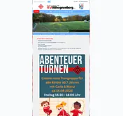 Kleine Seitenvorschau von sv-althegnenberg.de