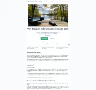 Kleine Seitenvorschau von draussenfunker.de
