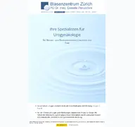 Kleine Seitenvorschau von blasenzentrum.ch