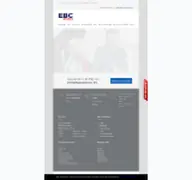 Kleine Seitenvorschau von ebc-shop.de