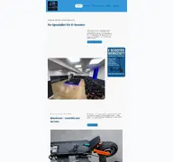 Kleine Seitenvorschau von blauscoot.de