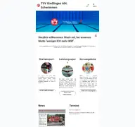 Kleine Seitenvorschau von tsvriedlingen-schwimmen.de