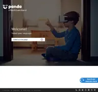 Kleine Seitenvorschau von pandasoftware.com
