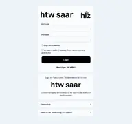 Kleine Seitenvorschau von sim.htwsaar.de