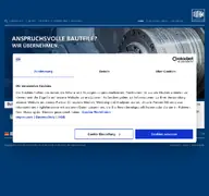 Kleine Seitenvorschau von blohm-gmbh.de