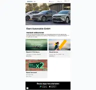 Kleine Seitenvorschau von ebert-automobile-sandhausen.skoda-auto.de