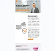 Kleine Seitenvorschau von ebertz-datenschutz.de