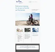 Kleine Seitenvorschau von blue-bike-norderney.de