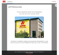 Kleine Seitenvorschau von lottoschulung.de