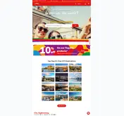 Kleine Seitenvorschau von city-sightseeing.com
