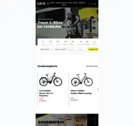 Kleine Seitenvorschau von ebike-limbaecher.de