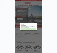 Kleine Seitenvorschau von e-bike-only.de