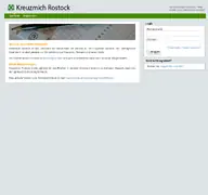 Kleine Seitenvorschau von rostock.kreuzmich.de