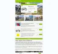 Kleine Seitenvorschau von ebikes.de