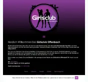 Kleine Seitenvorschau von offenbach-girlsclub.de
