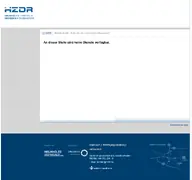 Kleine Seitenvorschau von idp.hzdr.de