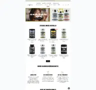 Kleine Seitenvorschau von exvital.de