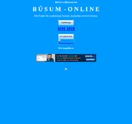 Kleine Seitenvorschau von buesum-online.de
