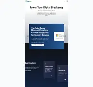Kleine Seitenvorschau von hostedsolutions.com