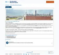 Kleine Seitenvorschau von ecampus.hs-bremerhaven.de