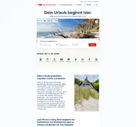 Kleine Seitenvorschau von meerfischland.de