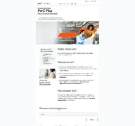 Kleine Seitenvorschau von pwcplus.de