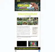 Kleine Seitenvorschau von dino-land.at