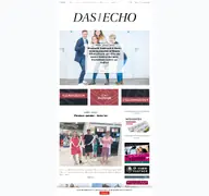 Kleine Seitenvorschau von echo-hassfurt.de