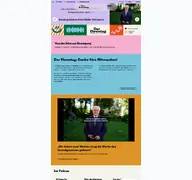 Kleine Seitenvorschau von ehrentag.de