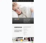 Kleine Seitenvorschau von acus-textiles.de